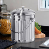 Stainless Compost Pail 3.8L