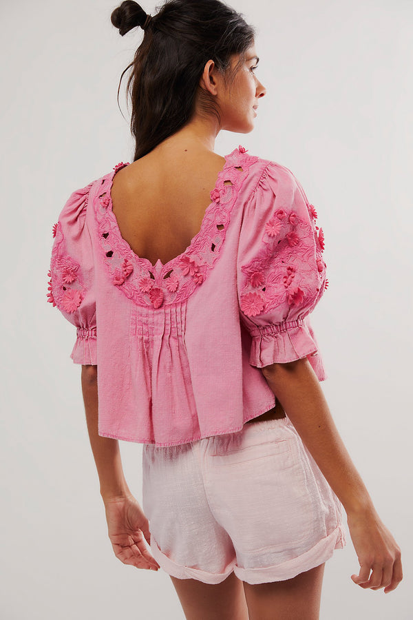 Sophie Embroidered Top
