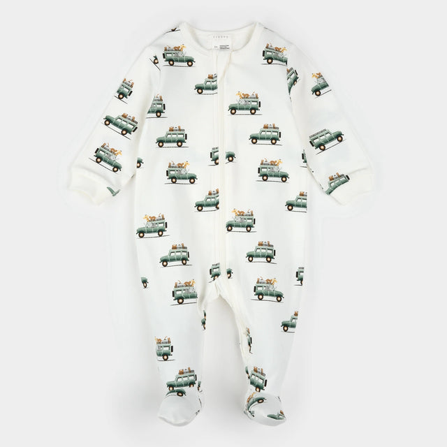 Jeep Safari Footed Romper Baby Bundle main image 0