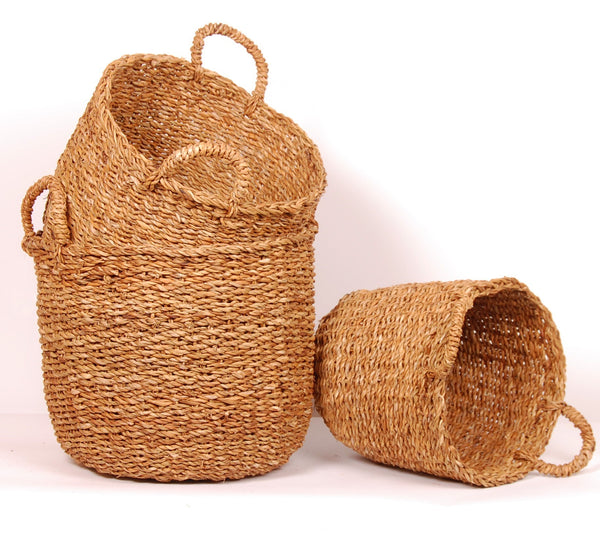 Round Seagrass Baskets