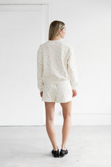 Floral Elastic Crew