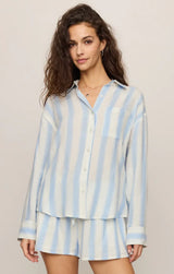 Perfect Striped Button Up