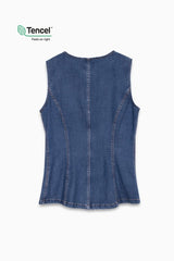 Leah Denim Vest