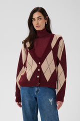 Argyle Cardigan