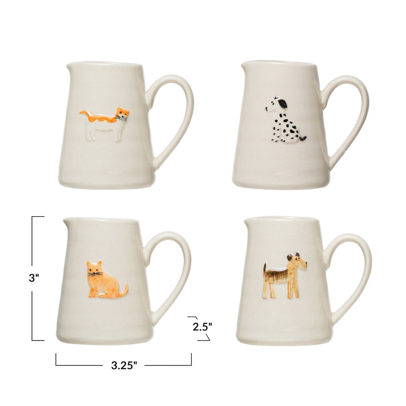 Stoneware Mini Pitcher
