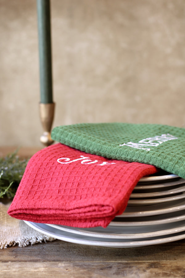 Merry&Joy Dishtowel S/2