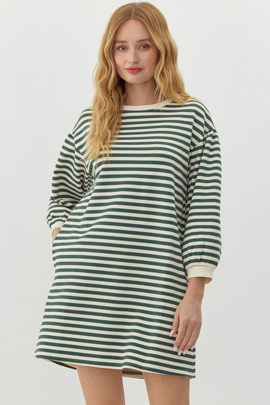 Stephanie Stripe Dress