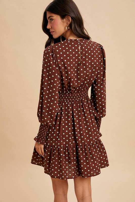Aster Polka Dot Dress