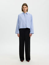 Dannie Cropped Boxy Shirt