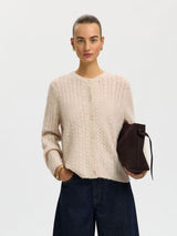 Lulu Fine Cable Cardigan