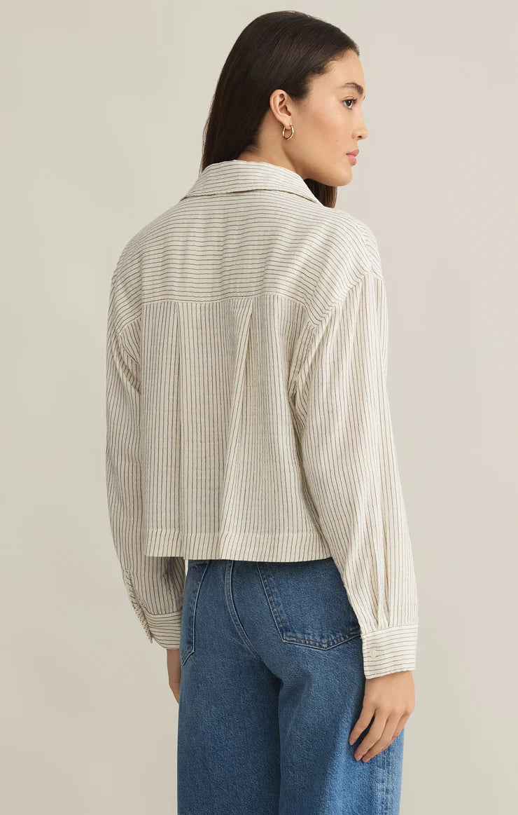 Del Mar Striped Shirt