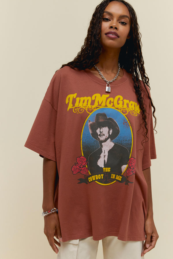 Tim McGraw Cowboy In Me O/S Tee