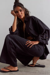 Libre Wide Leg-Cafe Noir