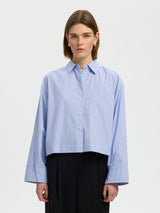 Dannie Cropped Boxy Shirt