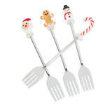 Holiday Cocktail Forks