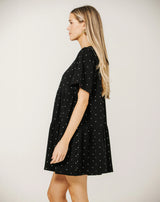 Tiered Polka Dot Dress