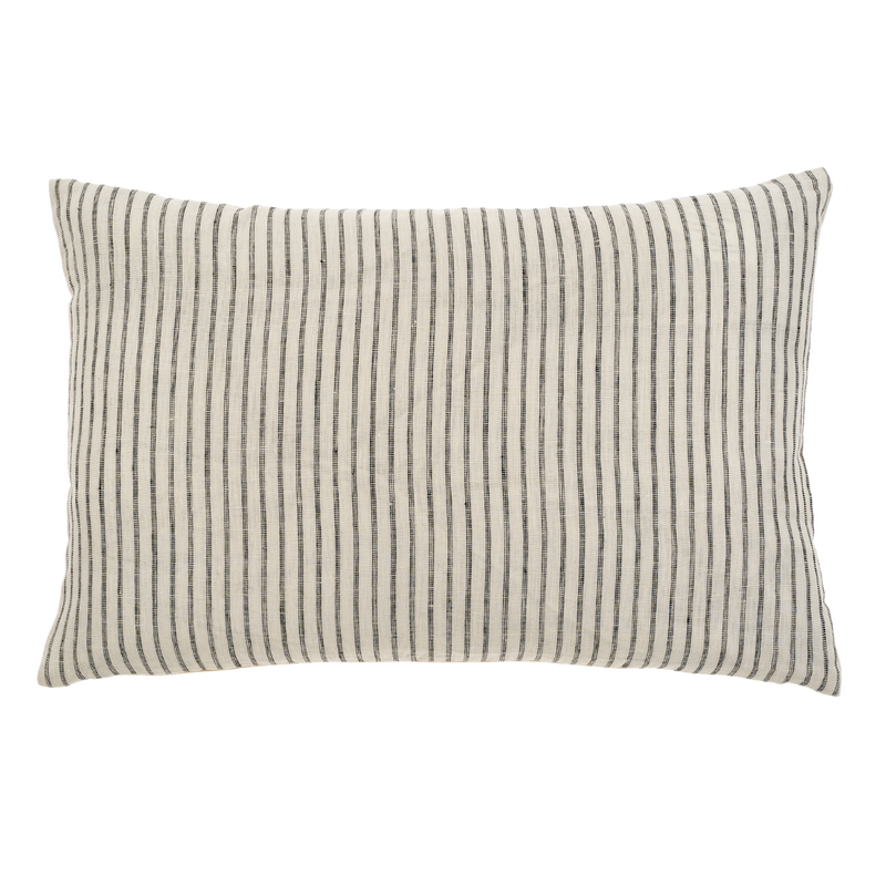 Ticking Stripe Linen Pillow