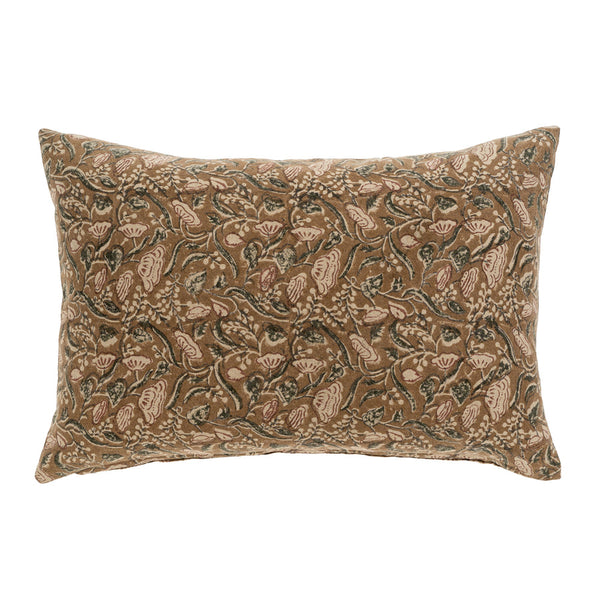 Pondicherry Block Print Pillow 16X24