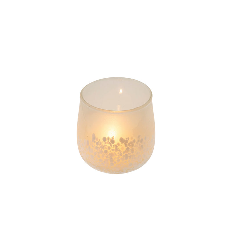 Whiteout Confetti Votive