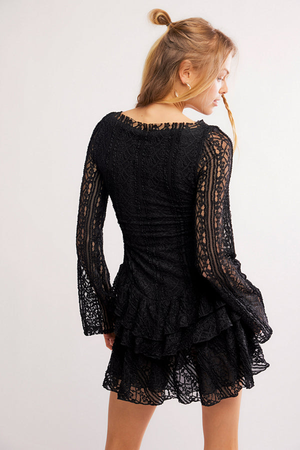 Tabby Lace Mini Dress