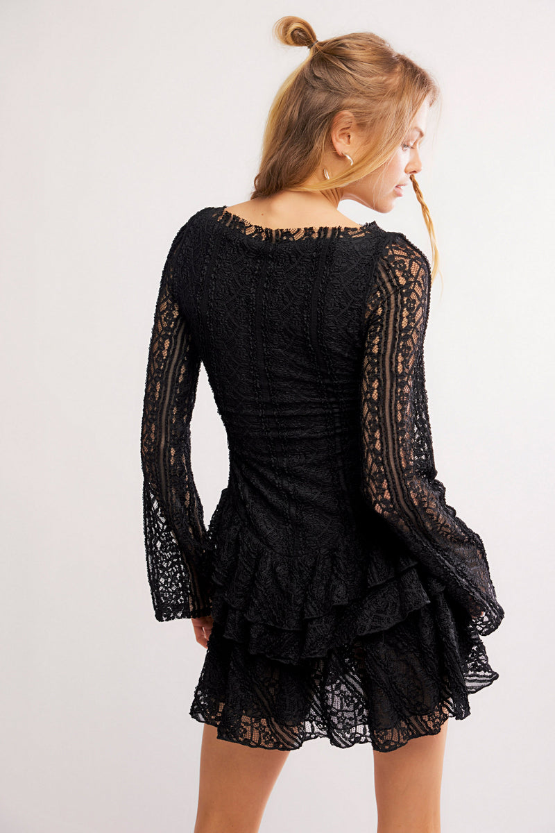 Tabby Lace Mini Dress