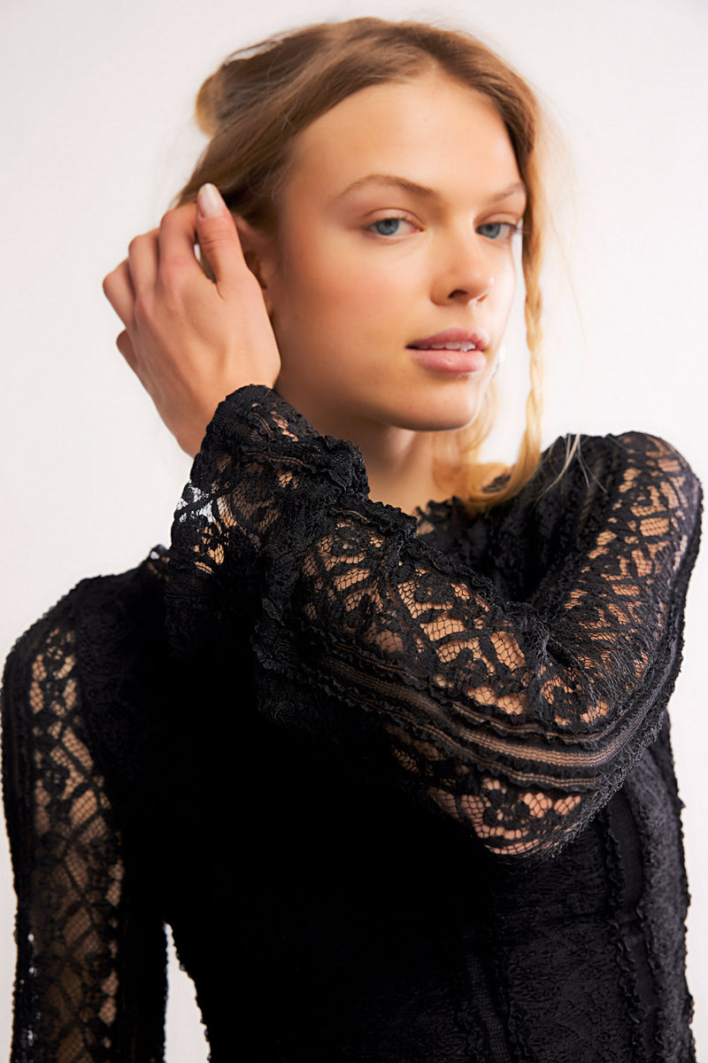 Tabby Lace Mini Dress