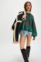 Holly Embroidered Top
