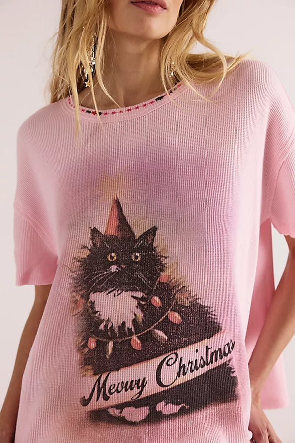 Merry Meowy Tee
