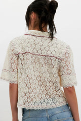 Mannie Lace Top