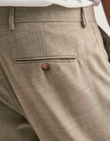 Oasis Linen Pants-Dark Sand