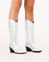 Dempsey Boot-Silver
