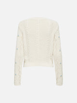 Rita Floral Emb Sweater
