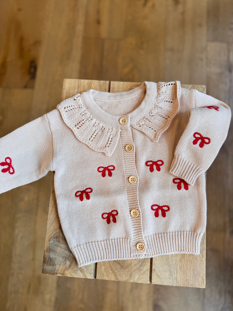 Baby Bow Cardigan