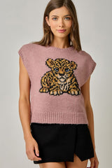 Mohair Kitten Vest
