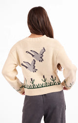 Songbird Zip Sweater