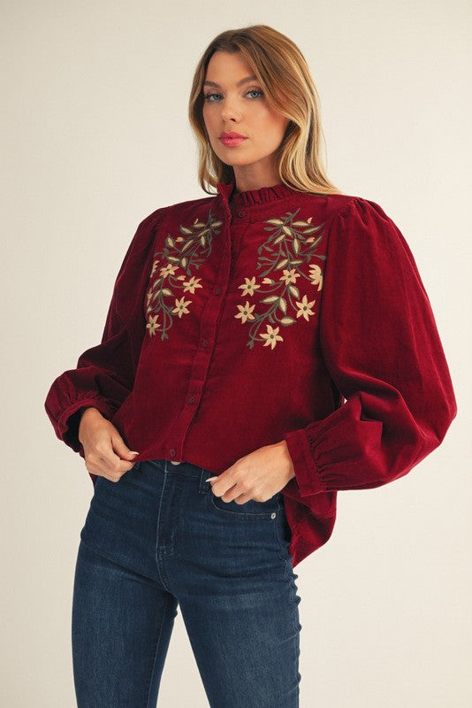 Carrie Cord Shirt