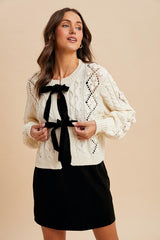 Audrey Bow Sweater