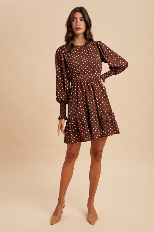 Aster Polka Dot Dress