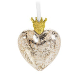 Heart W/Crown Orn.