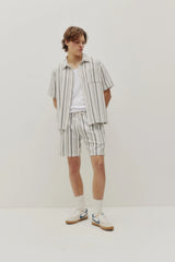 Textured Striped Shirt
