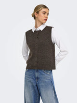 Olivia Button Vest