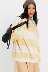 Classic Stripe Crew-Wide