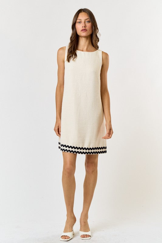 Boucle Mini Dress