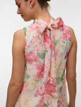 Sanna High Neck Dress