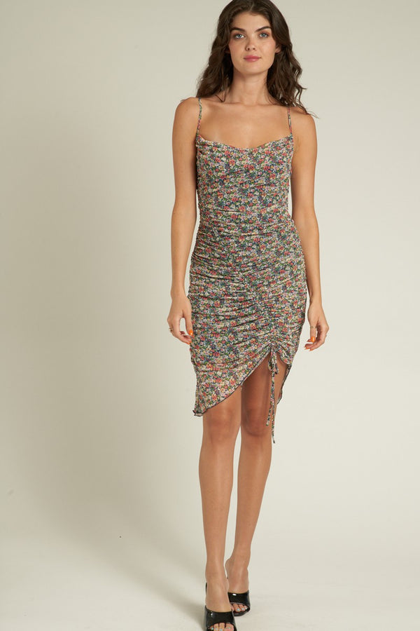Mesh Bodycon Midi Dres
