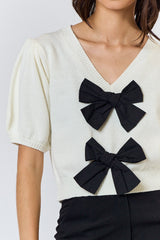 Bianca Bow Sweater