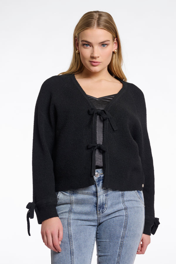 Cardigan W/Bows