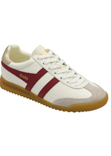 Torpedo Leather Off Wht/Deep Red/Gold