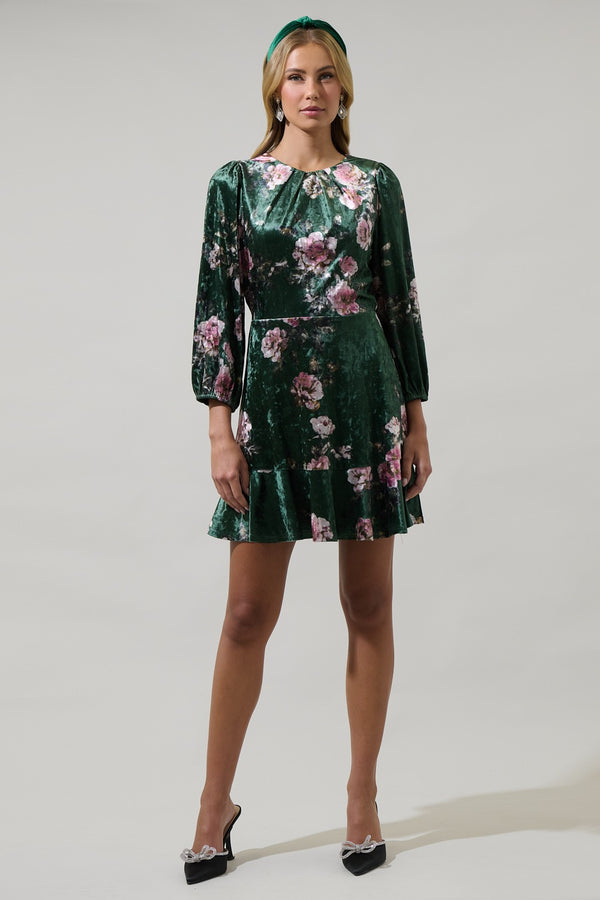 Shana Floral Mini Dress