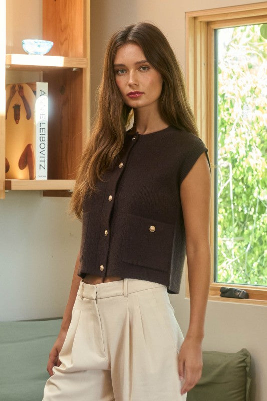 Louise Knit Vest